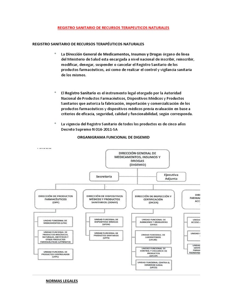 Registro Sanitario de Vioresp | PDF | Farmacéutico | Dispositivo médico