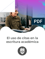 Uso de Citas en La Escritura Académica