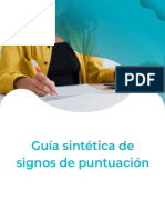 Guía Sintética Signos de Puntuación