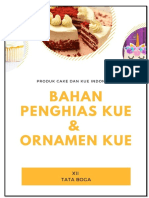 Menghias Kue yang Menarik