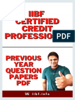 CERTIFIED CREDIT PROFESSIONAL PREVIOUS YEAR QUESTIONS