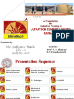 Dokumen - Tips - Presentation On Industrial Training in Ultratech Cement Ratnagiri Narmada Cement