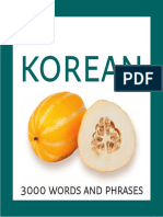 Collins Korean 3000 Words and Phrases PDF