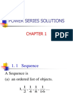 Power Series Solutions