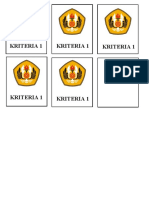 Label Kriteria 1-9