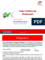 Taller Politica de Dividendos Gitman