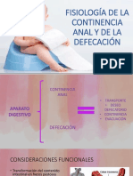 INCONTINENCIA ANORRECTAL Y DISFUNCIONES ANORRECTALES