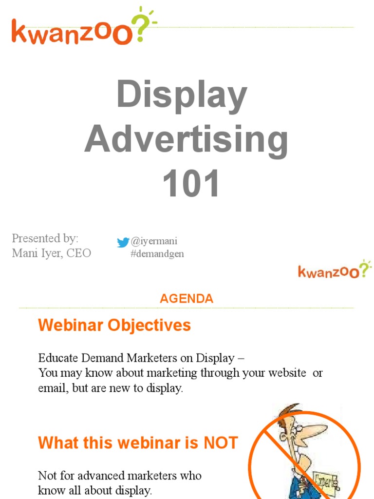 Dokumen Tips Display Advertising 101 Powerpoint PDF Advertising