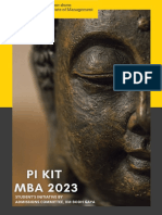 IIM Bodh Gaya PI-KIT 2023 PDF