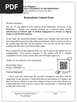Consent Form