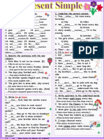 Verb conjugation and grammar practice