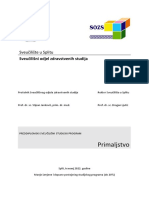 Plan I Program Preddiplomski Primaljstvo PDF