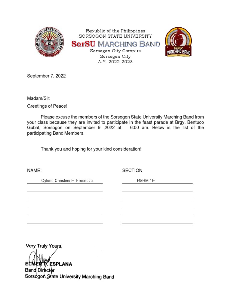 Final Excuse Letter PDF