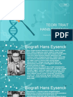 Pertemuan 6 - Hans Eysenck