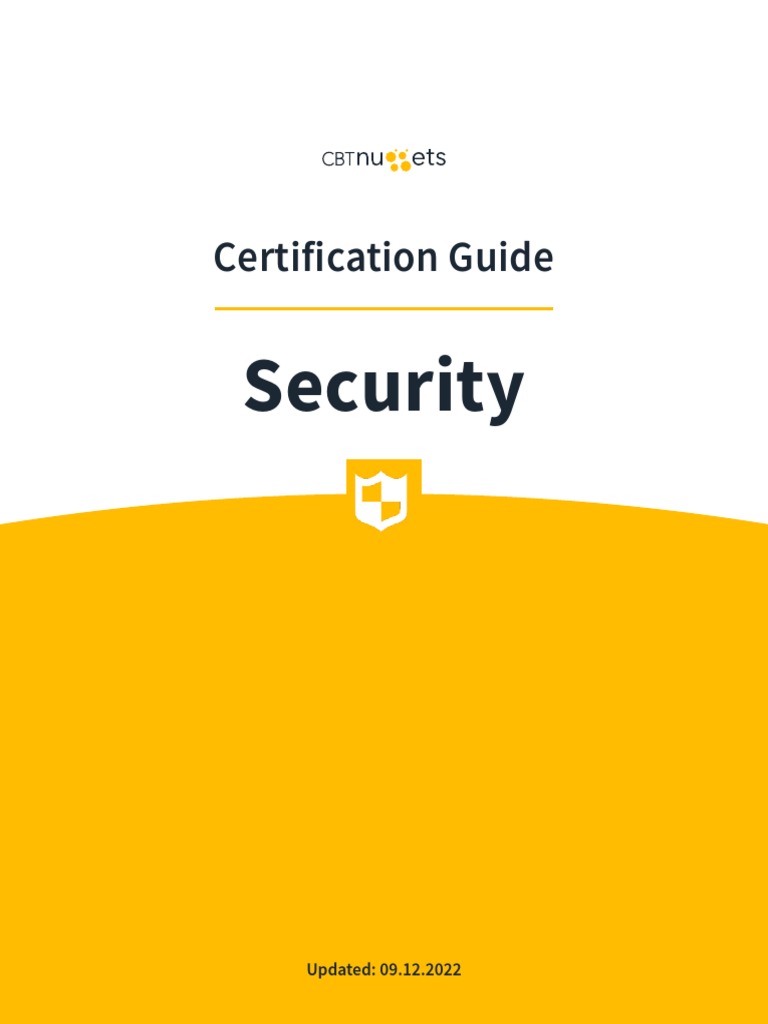 Security Certification Guide PDF Security Computer Security