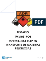 Transporte de mercancías peligrosas