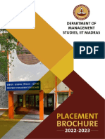 IIT Madras Placement Brochure 2022-23 - Final