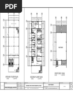 Ground Floor Plan Second Floor Plan Roof Deck Plan: A B C A B C