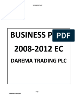 BUSINESS PLAN of DAREMA PLC
