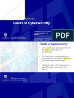 Tenets of Cybersecurity PDF
