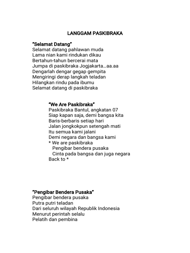 Puisi dan Pantun Paskibraka Jaya | PDF | Agama & Spiritualitas | Puisi