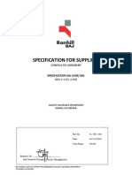 Specification For Suppliers PDF