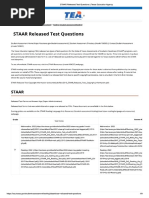 2023 8th Grade Math STAAR Answers | PDF