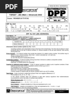 DPP Module-1 DPP No. A1 To A18 Answer, Hints - Solutions PDF