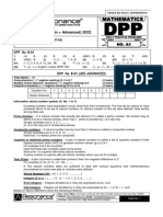 DPP Module-1 DPP No. A1 To A18 Answer, Hints - Solutions PDF