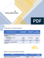 2 CORPORATE INCOME TAXATION - FCDUs AND EFCDUs