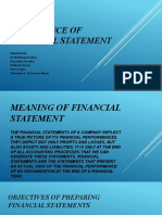 Importance of Financial Statements