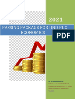 Microeconomics Passage for II PUC