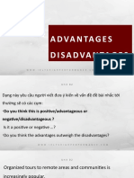 Advantages and Disadavntages