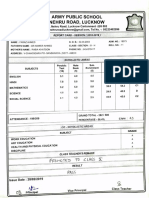 9th Marksheet