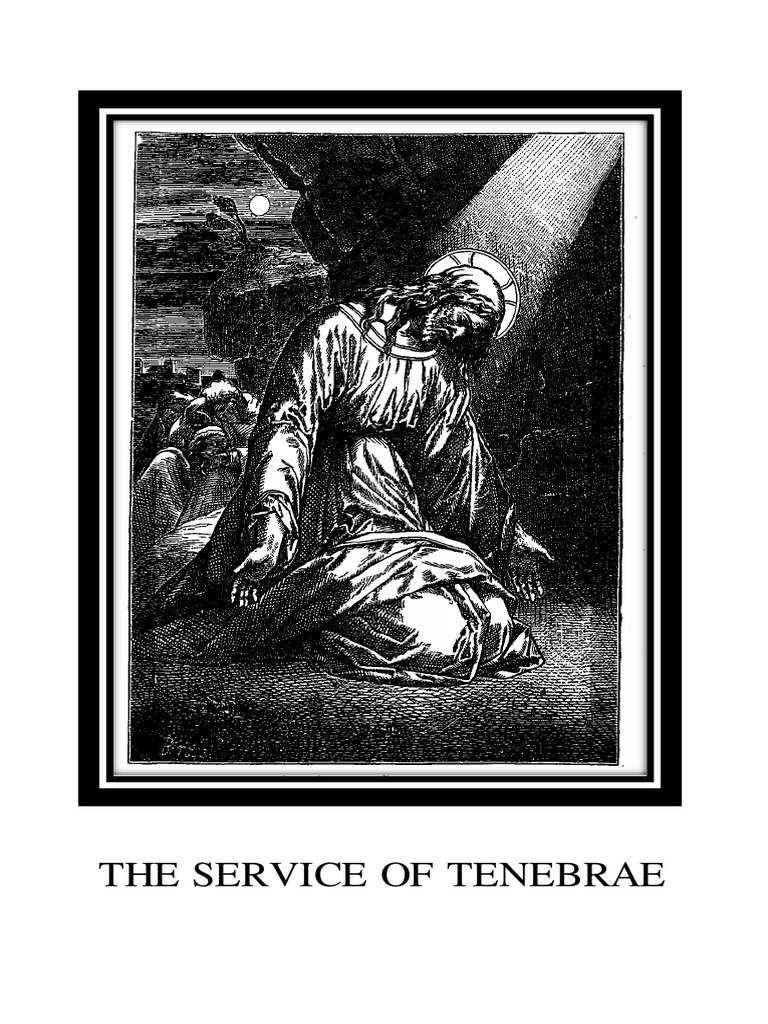 Tenebrae booklet with readings download free pdf glory religion