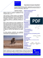 Explosives Propellants Analysis