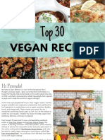 Top 30 Vegan Recipes