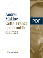 Cette France Qu - On Oublie D - Aimer