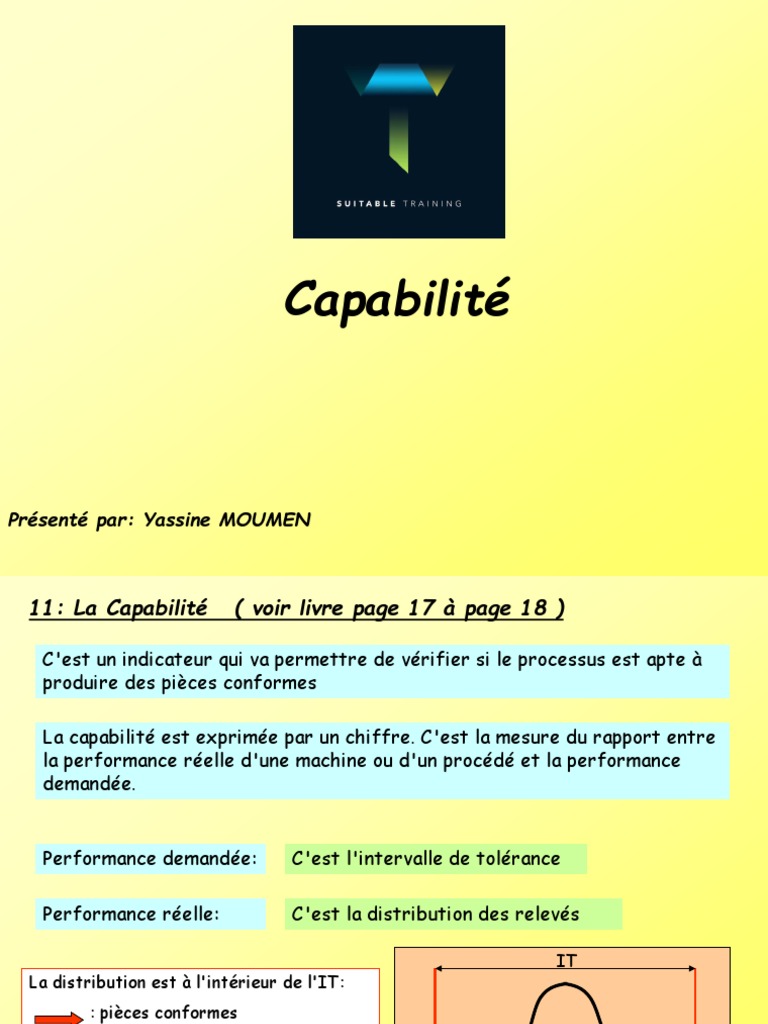 Analyse de la Capabilité Machine | PDF