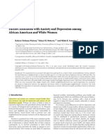 Research Article: Factors Associated With Anxiety and Depression Among African American and White Women