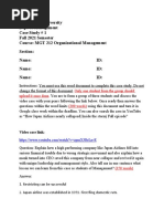 MGT 212 Case Study 2 (Fall 2021) - 1 | PDF | Airlines | Economies