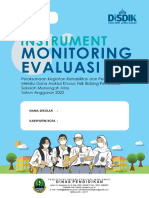 Instrumen Monev Ke 2 Rehabilitasi