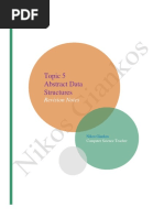 Topic 5-Abstract Data Structures - Revision - Notes