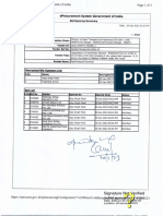 eProcurement Bid Opening Summary