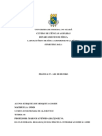 Lei de Hooke! PDF