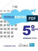 5º Ano Editável PDF