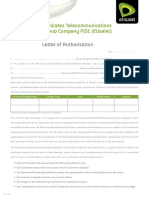 8135 - Etisalat - Letter of Authorisation PDF