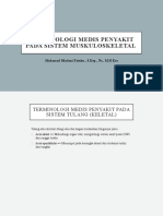 Terminologi Medis Penyakit Pada Sistem Muskuloskeletal-1