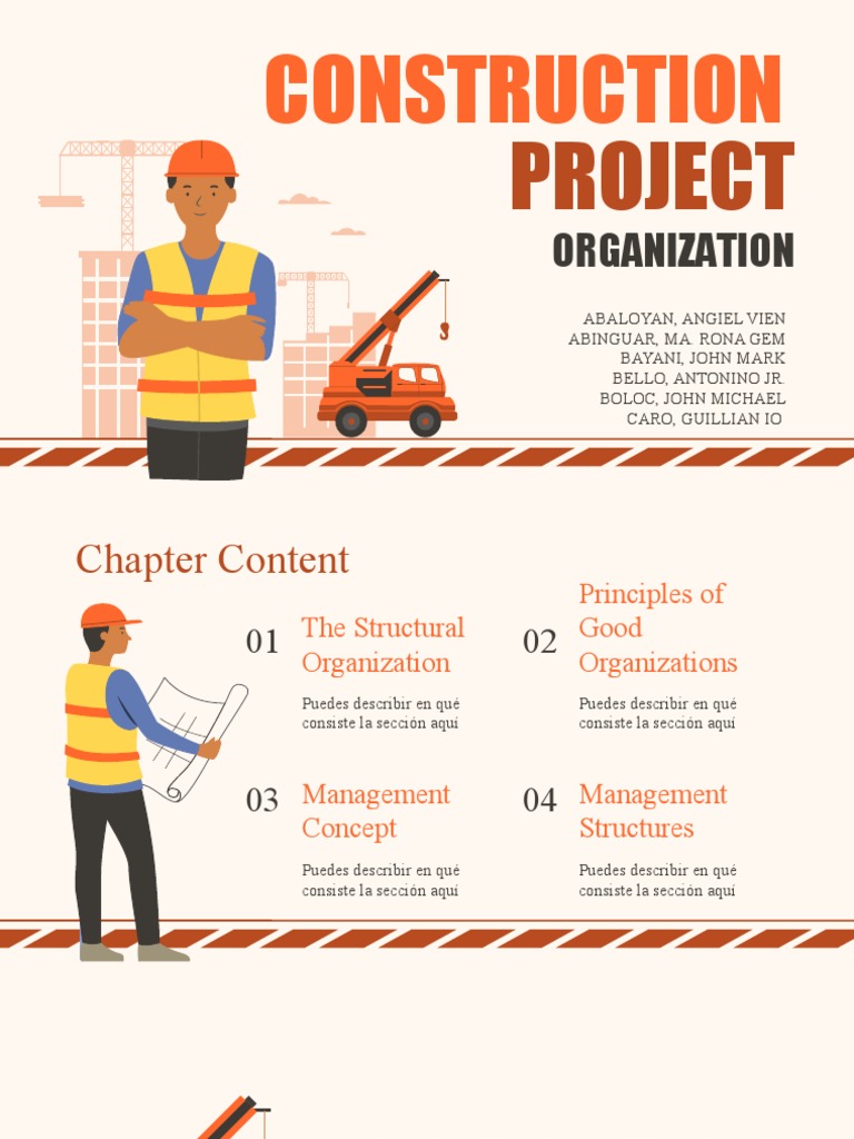 G2-Construction Project Organization | PDF | Project Management ...