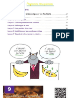 1er cours - 4ème primaire - les fractions unitaires